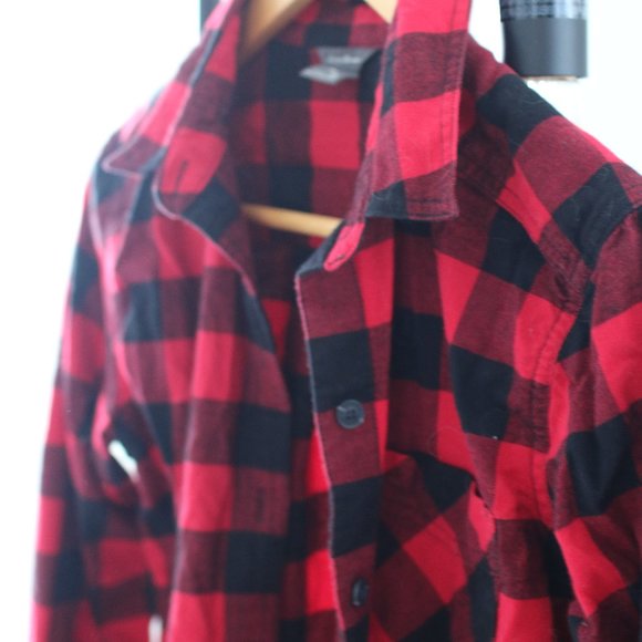 Plaid Flannel Shirt - Picture 1 of 4